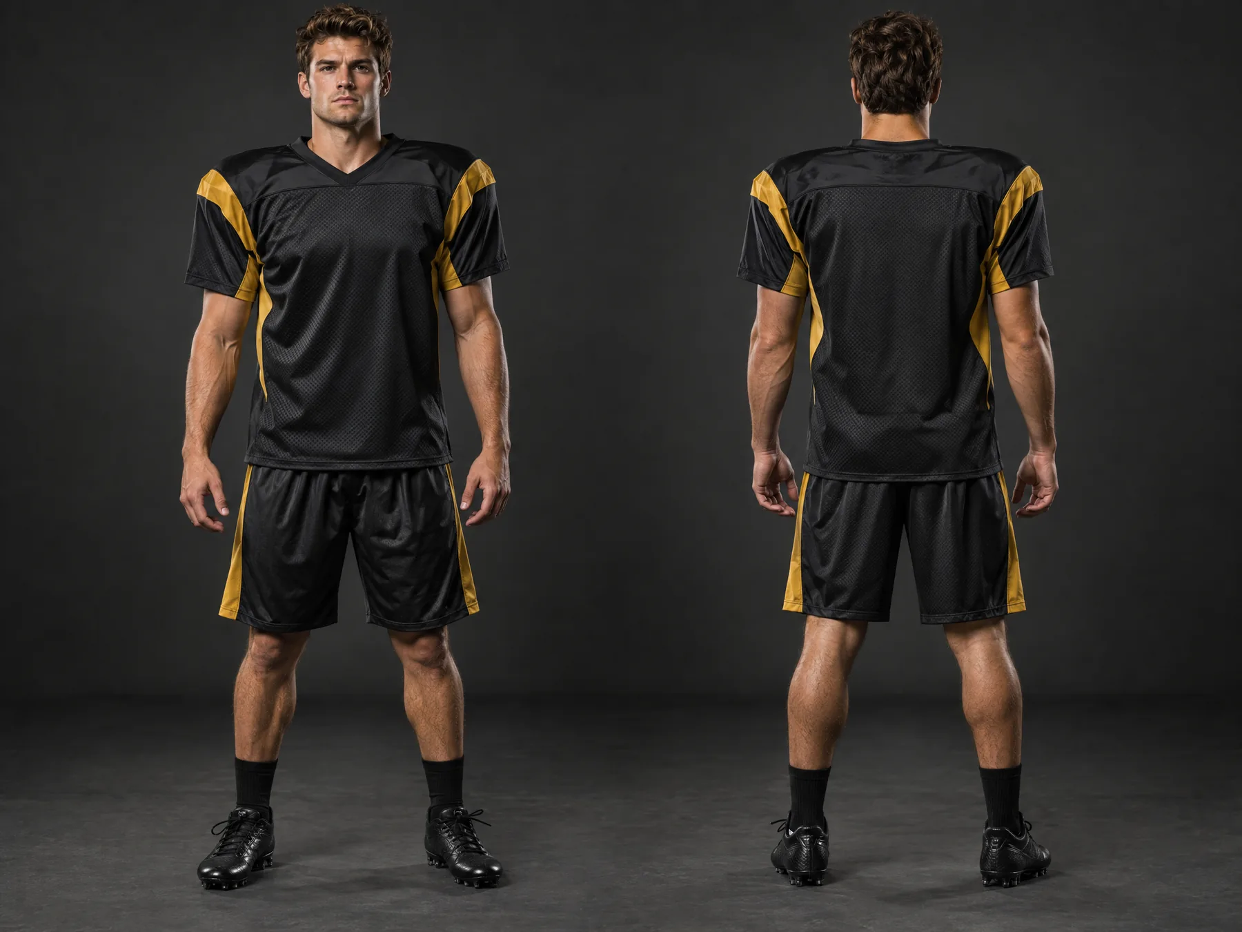 Illustrative apparel concept for American Football Uniforms