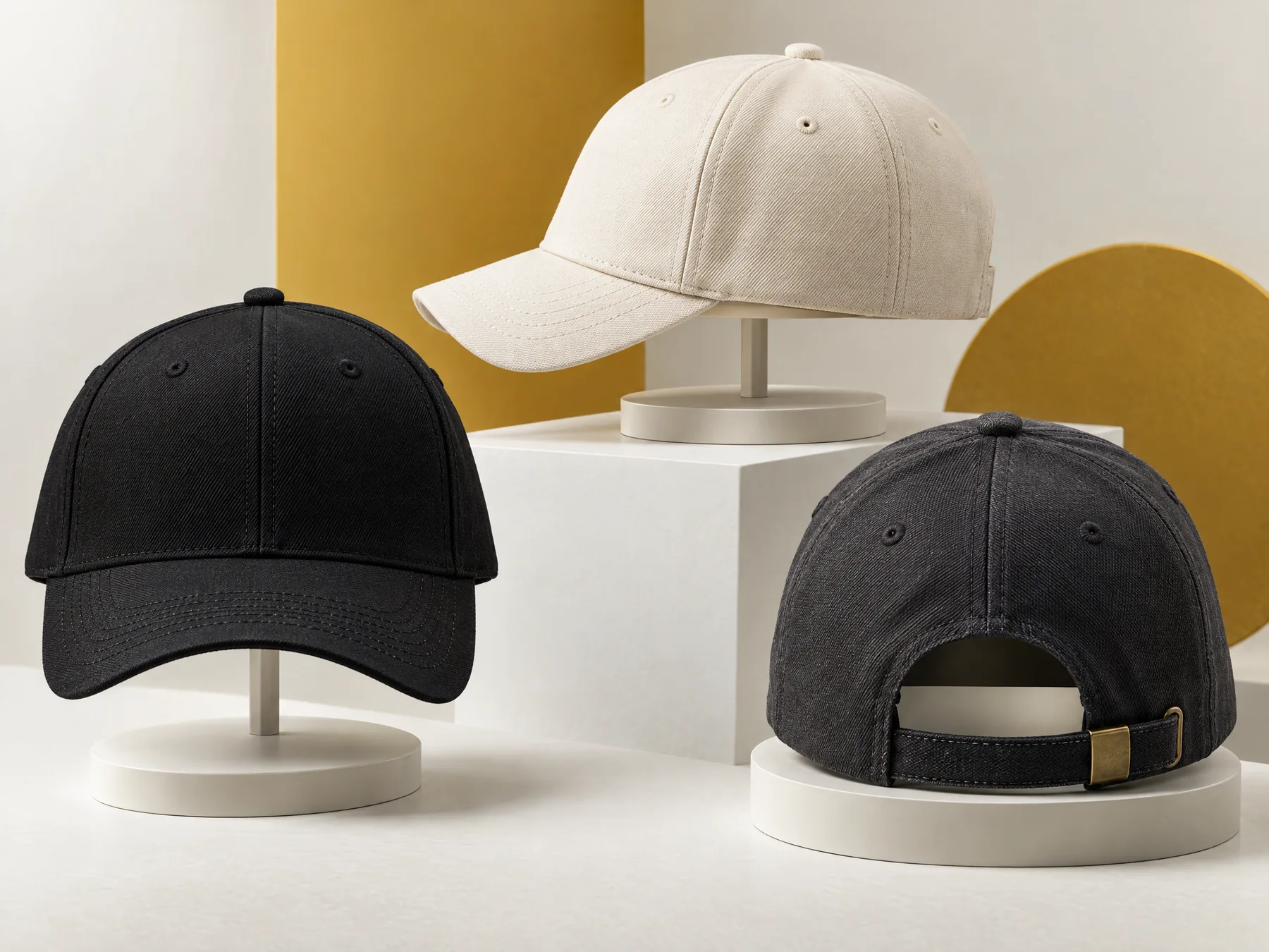Illustrative apparel concept for Caps & Headwear