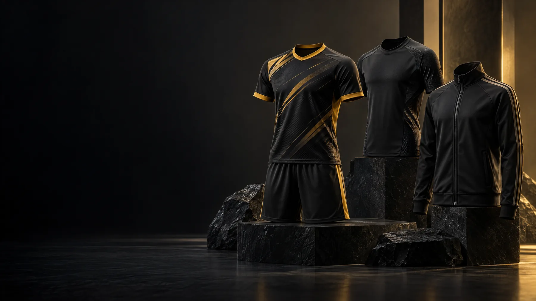 Illustrative MX SPORTSWEAR campaign concept showing custom apparel styling