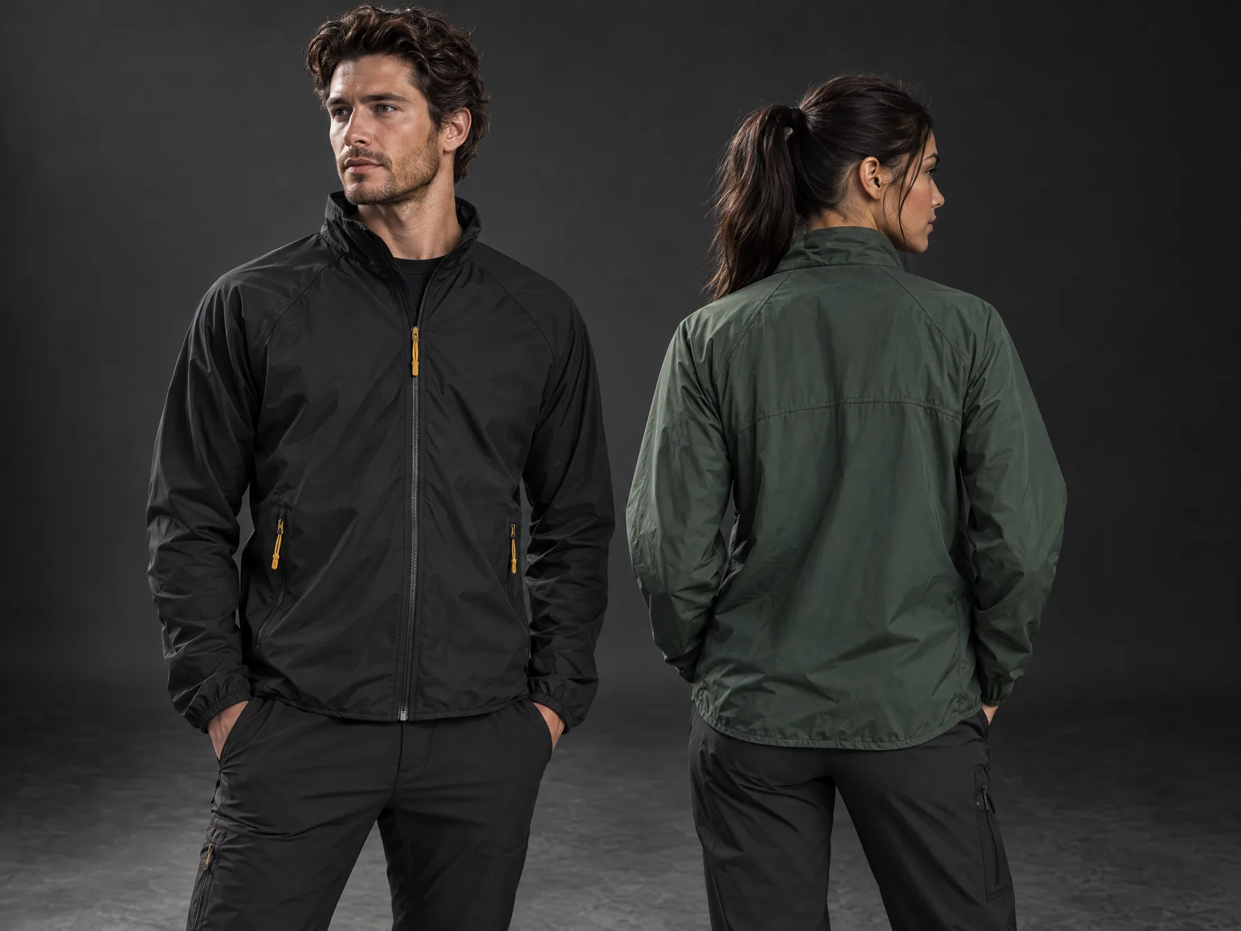 Illustrative apparel concept for Jackets & Windbreakers