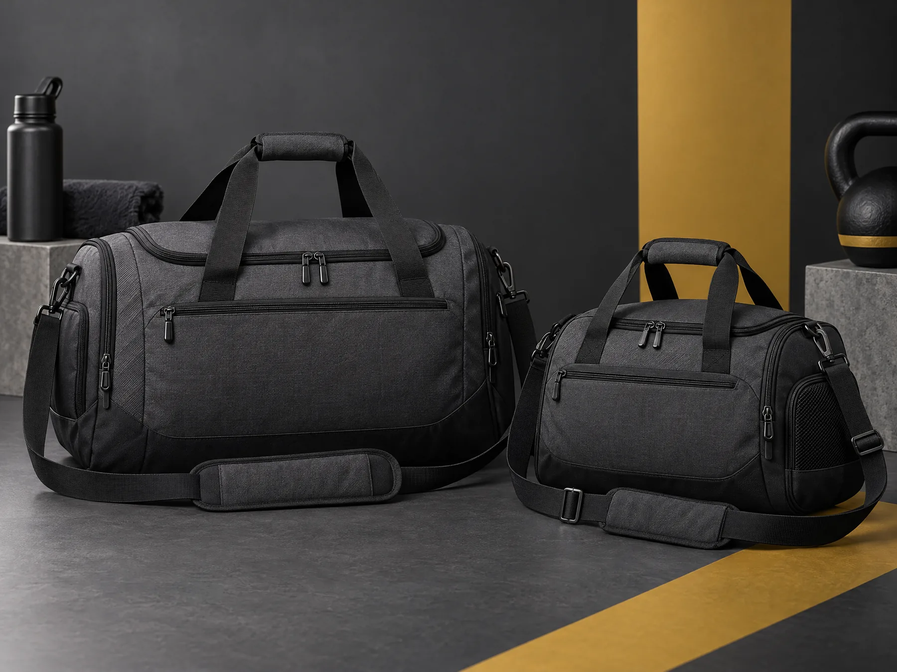Illustrative apparel concept for Sports Bags & Team Accessories